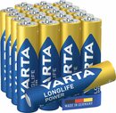 Bild 1 von VARTA »VARTA LONGLIFE Power Alkaline Batterie AAA Micro LR03 20er Batterien Pack Made in Germany« Batterie, (1,5 V)