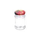 Bild 3 von Einmachglas mit Schraubdeckel 315 ml, 4er Set mit Früchte-Design