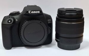 Canon »EOS 2000 D EF-S 18-55 IS II Kit« Spiegelreflexkamera (EF-S 18-55 IS II, 24,1 MP, NFC, WLAN (Wi-Fi), Videoaufnahmen in Full HD 1080p)
