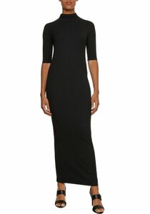 Calvin Klein Jerseykleid »MODAL RIB SOFT MOCK NECK DRESS« mit Rippstruktur