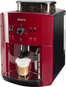 Krups Kaffeevollautomat EA8107, mit Kegelmahlwerk