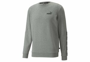 PUMA Sweater »Essentials+ Herren-Sweatshirt mit Rundhalsausschnitt und«