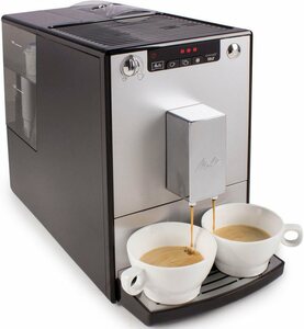 Melitta Kaffeevollautomat CAFFEO® Solo® schwarz-silber E 950-103