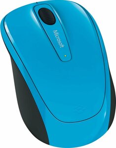Microsoft »Wireless Mobile Mouse 3500 Cyan Blue« Maus (RF Wireless)