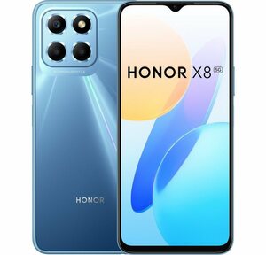 Honor X8 5G Smartphone (16,5 cm/6,5 Zoll, 128 GB Speicherplatz, 48 MP Kamera)