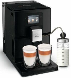 Krups Kaffeevollautomat EA8738 Intuition Preference, inkl. Milchbehälter und smartphoneähnlichem Farb-Touchscreen; 11 einstellbare Getränkeoptionen