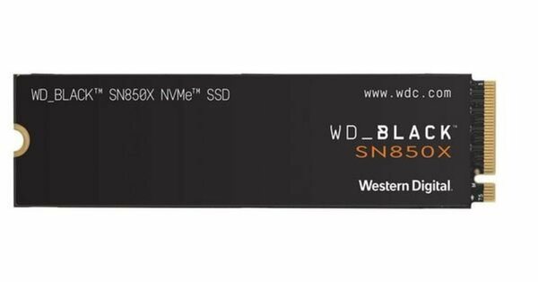 Bild 1 von WD_Black »WD_BLACK SN850X NVMe« interne Gaming-SSD (1 TB) 7300 MB/S Lesegeschwindigkeit, 6600 MB/S Schreibgeschwindigkeit, PCI Express 4.0