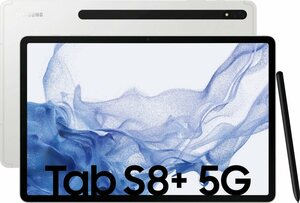 Samsung Galaxy Tab S8+ 5G Tablet (12,4", 256 GB, Android,One UI,Knox, 5G)
