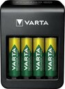 Bild 1 von VARTA »VARTA LCD Plug Charger+ 4x AA Accus« Batterie-Ladegerät (200/450/34/2400 mA, Set, 5-tlg)