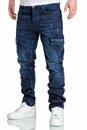 Bild 1 von Amaci&Sons Straight-Jeans »MIAMI Herren Regular Fit Cargo Denim Jeans«