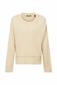 Esprit Collection V-Ausschnitt-Pullover »Strickpullover aus Wollmix«