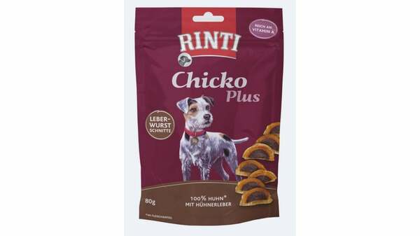 Bild 1 von RINTI Hundesnack Chicko Plus Leberwurstschnitten