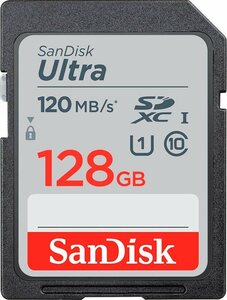 Sandisk »Ultra® SDXC™ UHS-I 128 GB« Speicherkarte (128 GB, Class 10, 120 MB/s Lesegeschwindigkeit)
