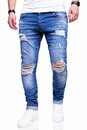 Bild 1 von behype Slim-fit-Jeans »SLY« mit Destroyed-Elementen