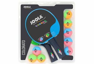 Joola Tischtennisschläger »Tischtennisschlägerset-Colorato« (Set, 10-tlg)