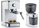 Bild 1 von Graef Espressomaschine "Salita Set", inkl. Kaffeemühle CM 201 (ES401EUSET), weiß