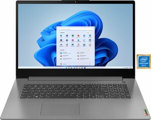 Lenovo IdeaPad 3 17ITL6 Notebook (43,94 cm/17,3 Zoll, Intel Pentium Gold 7505, UHD Graphics, 256 GB SSD)