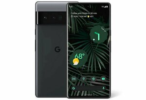 Google Pixel 6 Pro – Android 5G-Smartphone ohne SIM-Lock mit 50-Megapixel-Kamera und Weitwinkelobjektiv – [256 GB] – Stormy Black Smartphone