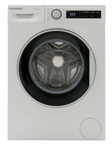 Telefunken Waschmaschine W-8-1400-W, 8 kg, 1400 U/min, (8 kg / 1400 U/Min) mit LED Display, Mengenautomatik und Überlaufschutz