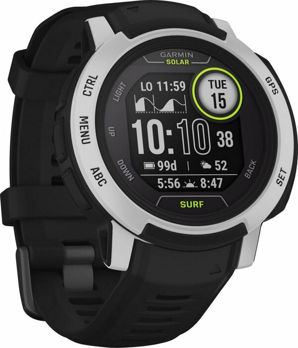 Bild 1 von Garmin INSTINCT 2 SOLAR SURF EDITION Smartwatch (2,3 cm/0,9 Zoll, Garmin)