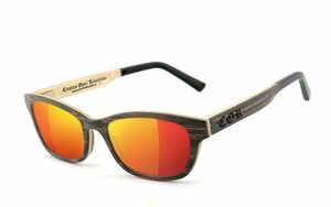 COR Sonnenbrille »011« aus Holz mit HLT® Qualitätsgläsern