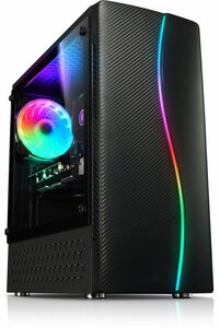 Kiebel Booster V Gaming-PC (AMD Ryzen 5 AMD Ryzen 5 5500, GTX 1650, 8 GB RAM, 500 GB SSD, Luftkühlung, RGB-Beleuchtung)