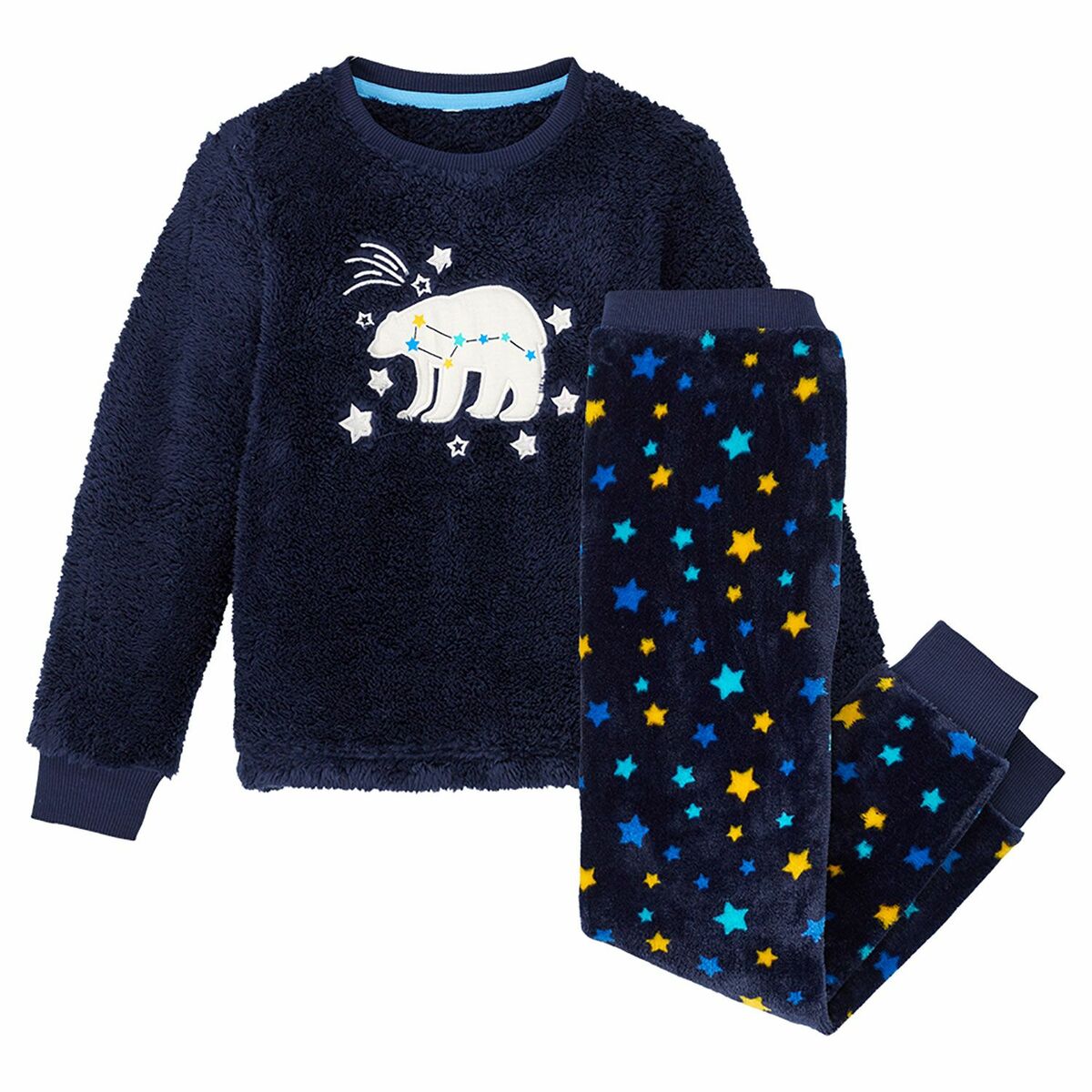 Bild 3 von ALIVE®  Kinder Fleece-Pyjama