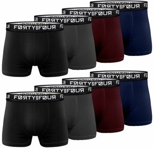 FortyFour Boxershorts »Herren 8 Stück S-7XL Männer Unterhosen Baumwolle Premium Qualität Sehr bequeme Passform« (8 Stück)