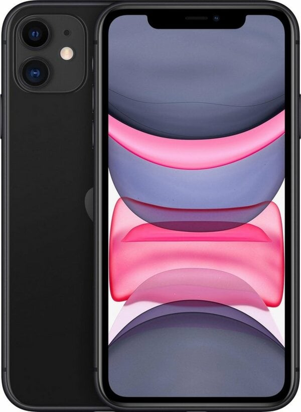 Bild 1 von Apple iPhone 11 Smartphone (15,5 cm/6,1 Zoll, 128 GB Speicherplatz, 12 MP Kamera, ohne Strom-Adapter und Kopfhörer)