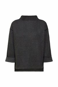 Esprit Sweatshirt »Pullover mit Boat-Neck in Rippstrickqualität« (1-tlg)