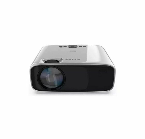 Bild 1 von Philips »NeoPix Prime 2 HD LED Projektor/Beamer (120″ Bildgröße, Bildschirmspiegelung via Wi-Fi, Bluetooth, HDMI)« Beamer (3.000:1, 1280 x 720 px, WLAN-Bildschirmspiegelung, Bluetooth, Mic