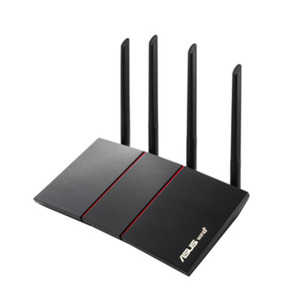 ASUS RT-AX55 WLAN Router [WiFi 6 (802.11ax), Dual-Band, bis zu 1.800 Mbit/s]