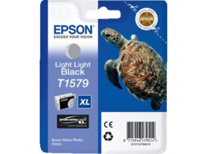 EPSON Original Tintenpatrone Light Schwarz (C13T15794010)