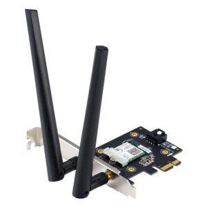 ASUS AX3000 PCIe WLAN-Karte (PCE-AX3000 BT5.0) [Wi-Fi 6 Adapter, Dual Band, 802.11ax, MU-MIMO]