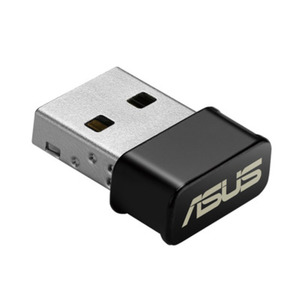 ASUS USB-AC53 Nano AC1200 Dual-Band USB-WLAN-Adapter [WLAN AC, 300+867 Mbit/s, MIMO-Technologie]