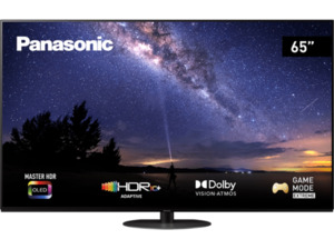 PANASONIC TX-65JZW1004 OLED TV (Flat, 65 Zoll / 164 cm, UHD 4K, SMART TV, my Home Screen 6.0)