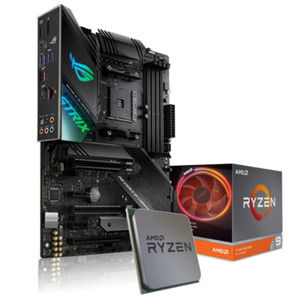 ASUS ROG Strix X570-F Gaming Mainboard + AMD Ryzen 9 3900X CPU