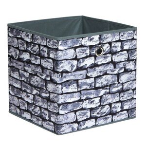 Aufbewahrungsbox SAMMY Motiv Wall - Faltbar - 32 x 32 x 32 cm