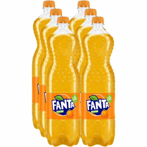 Bild 1 von Fanta, 6er Pack (EINWEG) zzgl. Pfand