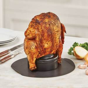 Livington Chicken Roaster Hähnchenbräter mit integriertem Aromabehälter