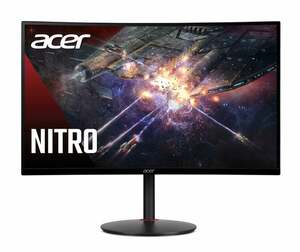 ACER Nitro XZ270UPbmiiphx Gaming-Monitor (G, 27 Zoll, 2560x1440, VA, 16:9, 1 ms, 2x HDMI, DP, Freesync, 144 Hz, Pivot, Curved, Lautsprecher)