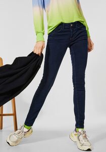 STREET ONE Slim-fit-Jeans mit kontrastfarben Ziernähten