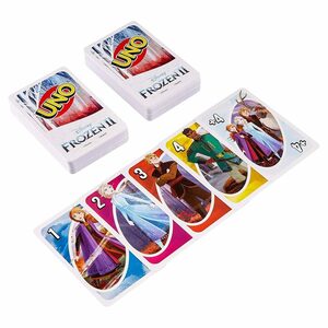Mattel® Spiel, »Mattel GKD76 - Uno - Disney - Frozen II - Kartenspiel mit 112 Karten, Die Eiskönigin 2«