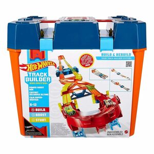 Mattel® Spielzeug-Rennwagen »Mattel GNJ01 - Hot Wheels - Track Builder Unlimited Power Boost Box, Track Set«