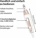 Bild 4 von ADE Maniküre-Pediküre-Set »CM2100«, 7-tlg., zur Nagel- & Fußpflege mit elektrischer Nagelfeile & -fräser