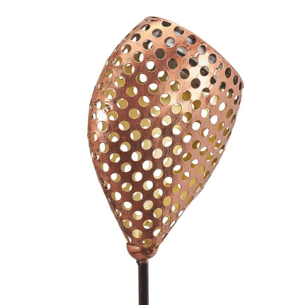 Bild 2 von AMARE Solar-LED-Dekostecker 2er Set Kupfer Kelch schräg