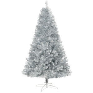 HOMCOM Weihnachtsbaum künstlich 180 cm Christbaum mit 1000 Astspitzen einfacher Aufbau inkl. Christb