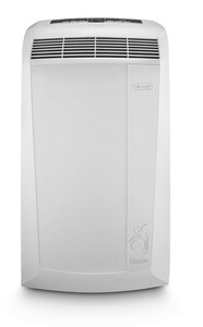 DELONGHI Mobiles Klimagerät PAC N90 ECO Silent (Kühlmittel R290, Display, Fernbedienung, leise, Timer, Entfeuchtung, Kondenswasser-Recycling, EEK A)