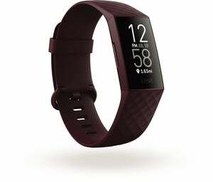 Fitbit Charge 4 rosewood Fitness Tracker (GPS, Herzfrequenzmessung, Schlafanalyse, Wasserabweisend, bis zu 7 Tage Akkulaufzeit)