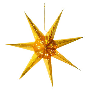 AMARE LED-Stern 60 x 20 x 60 cm,  gold